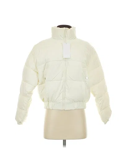 Pre-owned Unbranded Snow Jacket In White