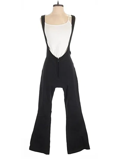 Pre-owned Unbranded Snow Pants With Bib In Black