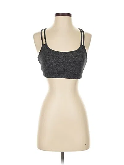 Pre-owned Unbranded Sports Bra In Black