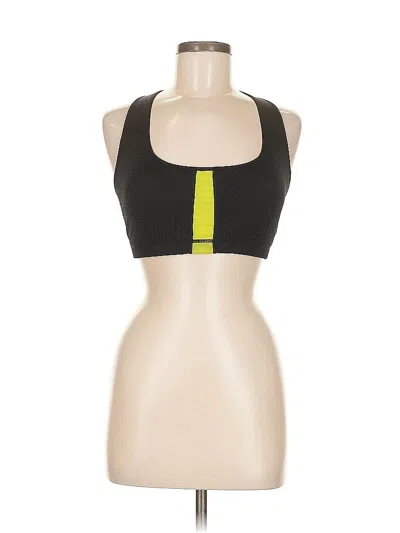 Pre-owned Unbranded Sports Bra In Black