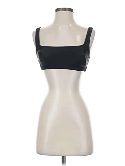 Pre-owned Unbranded Sports Bra In Black