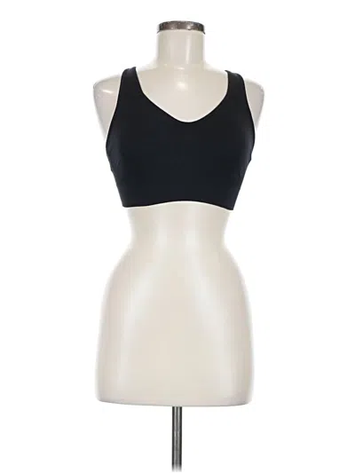 Pre-owned Unbranded Sports Bra In Black