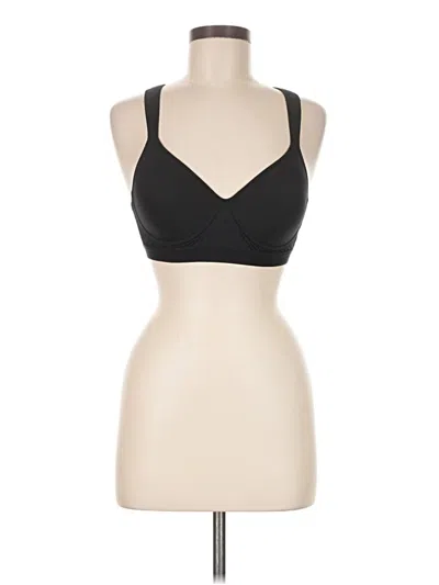 Pre-owned Unbranded Sports Bra In Black