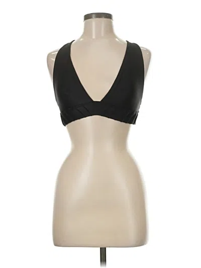 Pre-owned Unbranded Sports Bra In Black