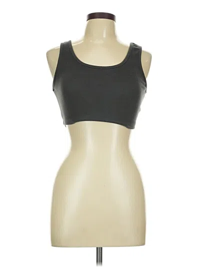 Pre-owned Unbranded Sports Bra In Black