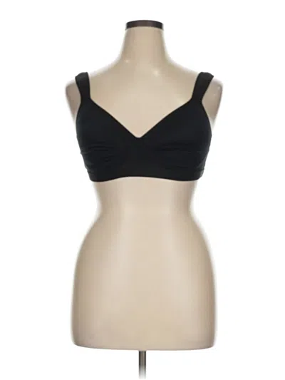 Pre-owned Unbranded Sports Bra In Black