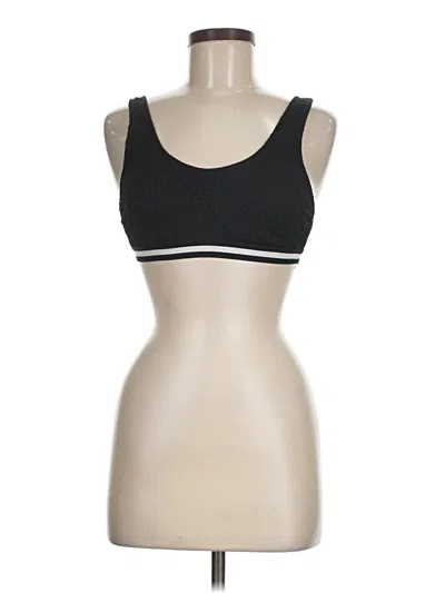 Pre-owned Unbranded Sports Bra In Black