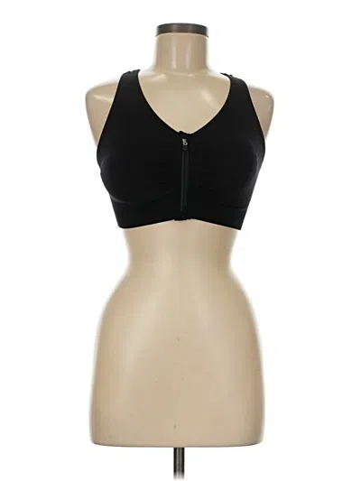 Pre-owned Unbranded Sports Bra In Black