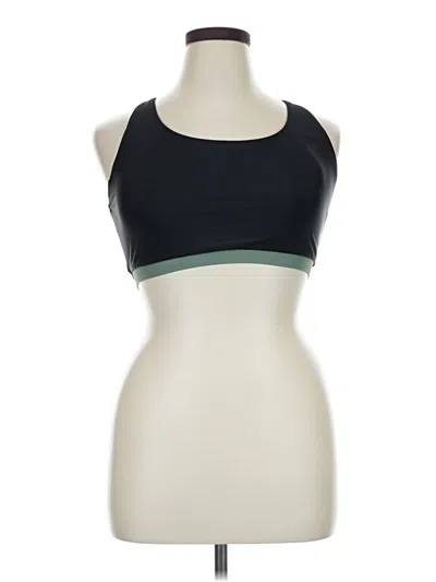 Pre-owned Unbranded Sports Bra In Black
