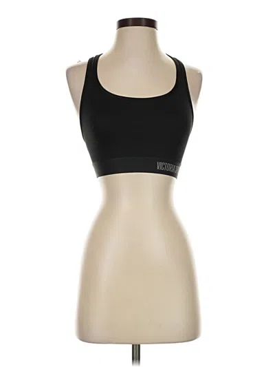 Pre-owned Unbranded Sports Bra In Black