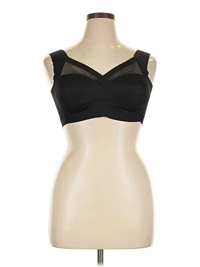 Pre-owned Unbranded Sports Bra In Black