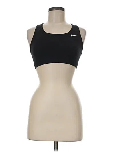 Pre-owned Unbranded Sports Bra In Black