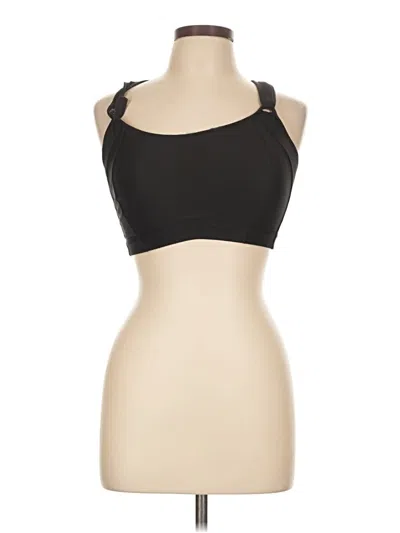 Pre-owned Unbranded Sports Bra In Black