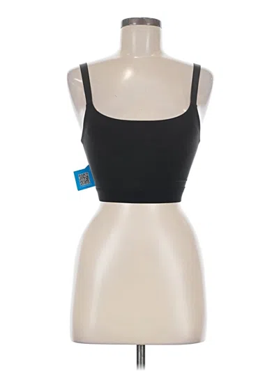 Pre-owned Unbranded Sports Bra In Black
