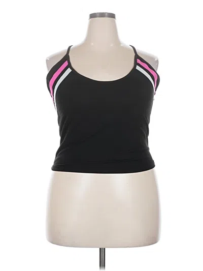 Pre-owned Unbranded Sports Bra In Black