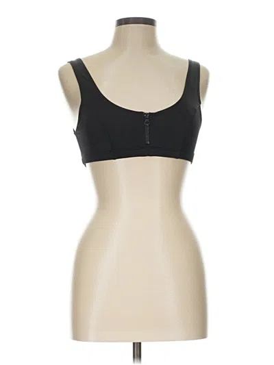 Pre-owned Unbranded Sports Bra In Black