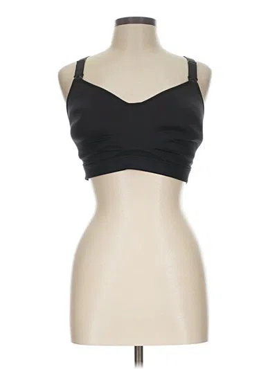 Pre-owned Unbranded Sports Bra In Black