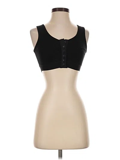 Pre-owned Unbranded Sports Bra In Black