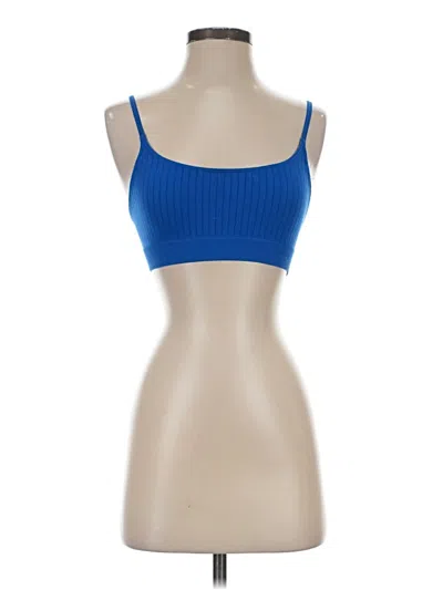 Pre-owned Unbranded Sports Bra In Blue
