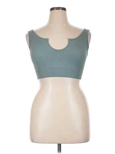 Pre-owned Unbranded Sports Bra In Blue