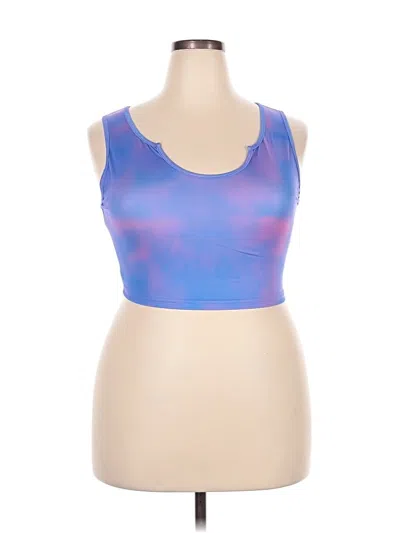 Pre-owned Unbranded Sports Bra In Blue