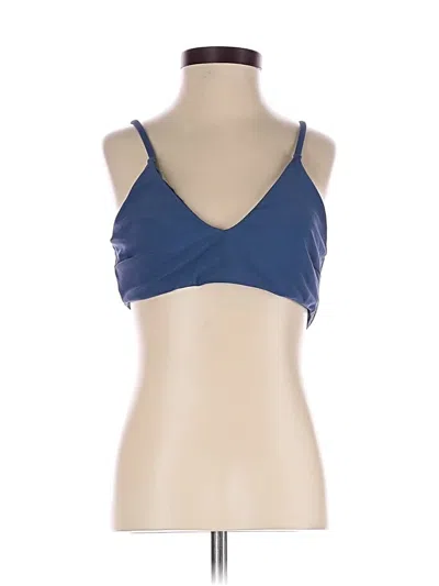 Pre-owned Unbranded Sports Bra In Blue