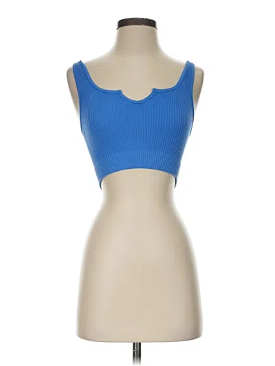 Pre-owned Unbranded Sports Bra In Blue