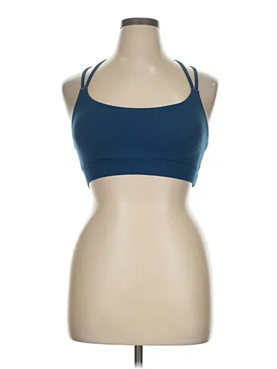 Pre-owned Unbranded Sports Bra In Blue