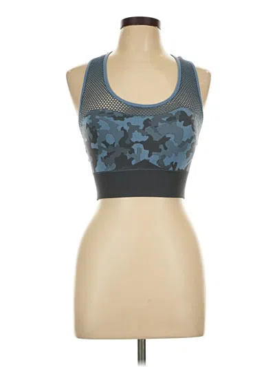 Pre-owned Unbranded Sports Bra In Blue