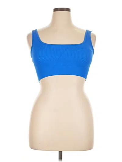 Pre-owned Unbranded Sports Bra In Blue