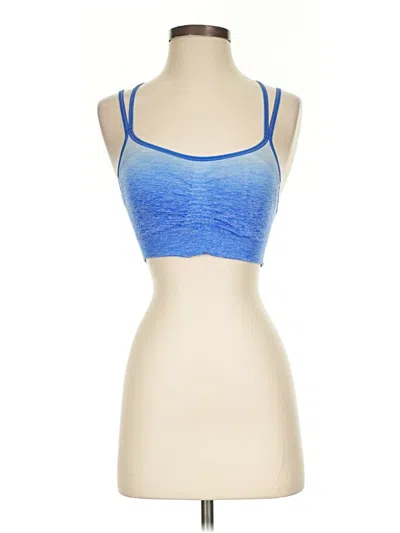 Pre-owned Unbranded Sports Bra In Blue