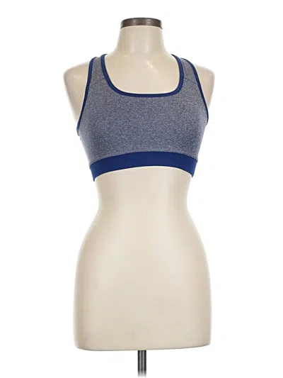 Pre-owned Unbranded Sports Bra In Blue