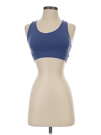 Pre-owned Unbranded Sports Bra In Blue
