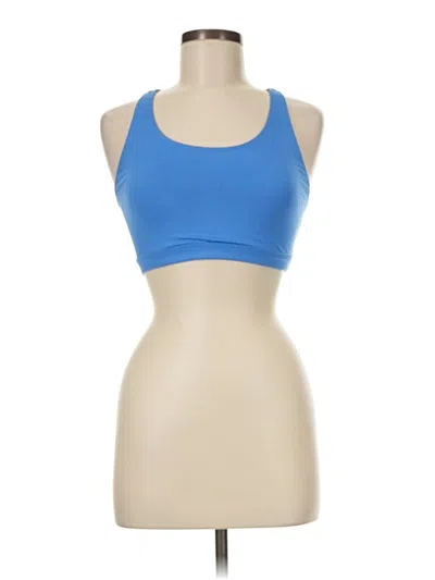 Pre-owned Unbranded Sports Bra In Blue