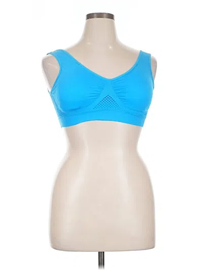 Pre-owned Unbranded Sports Bra In Blue