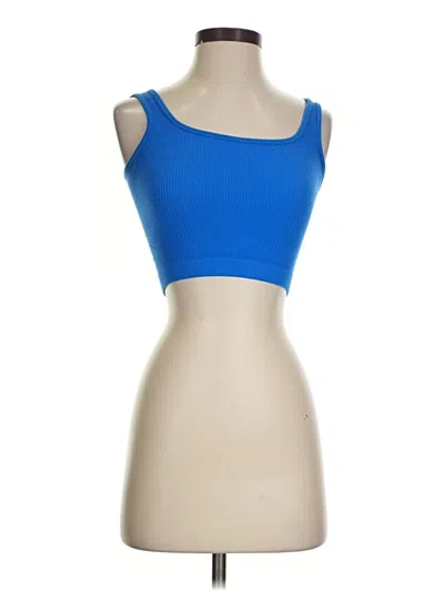 Pre-owned Unbranded Sports Bra In Blue