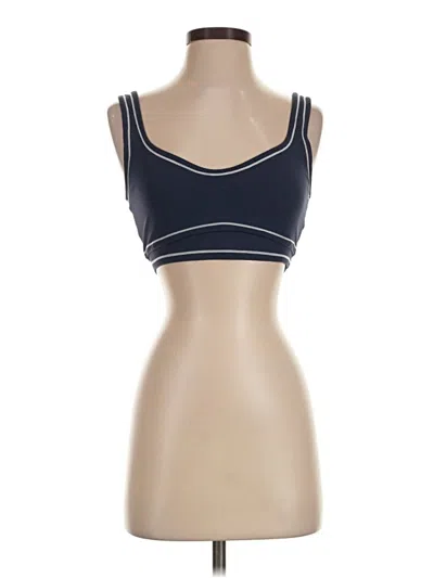 Pre-owned Unbranded Sports Bra In Blue