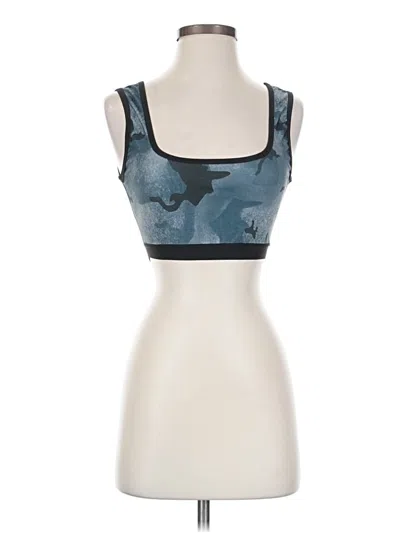 Pre-owned Unbranded Sports Bra In Blue
