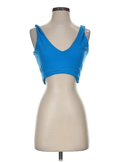 Pre-owned Unbranded Sports Bra In Blue