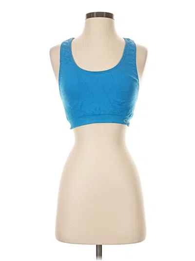 Pre-owned Unbranded Sports Bra In Blue