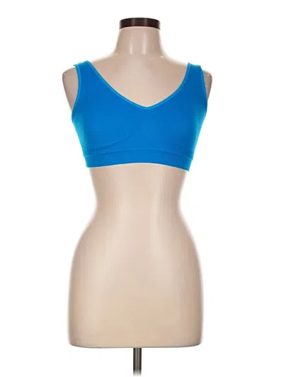 Pre-owned Unbranded Sports Bra In Blue