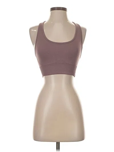 Pre-owned Unbranded Sports Bra In Brown