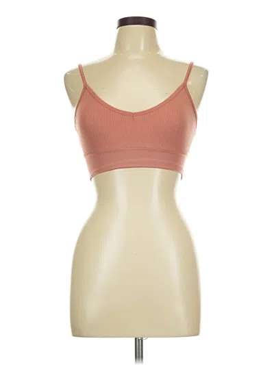 Pre-owned Unbranded Sports Bra In Brown