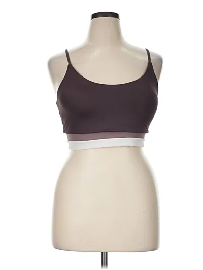 Pre-owned Unbranded Sports Bra In Brown