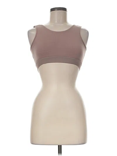 Pre-owned Unbranded Sports Bra In Brown