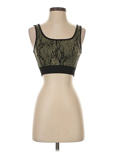 Pre-owned Unbranded Sports Bra In Gold