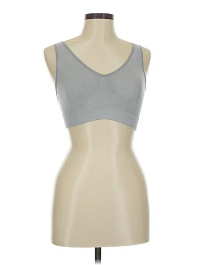Pre-owned Unbranded Sports Bra In Gray