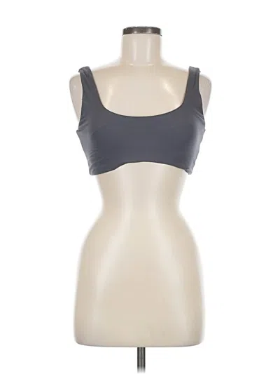 Pre-owned Unbranded Sports Bra In Gray