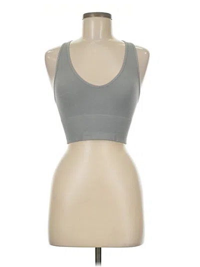 Pre-owned Unbranded Sports Bra In Gray