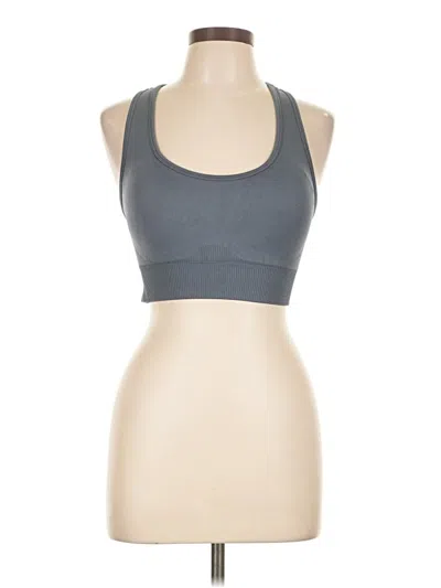 Pre-owned Unbranded Sports Bra In Gray